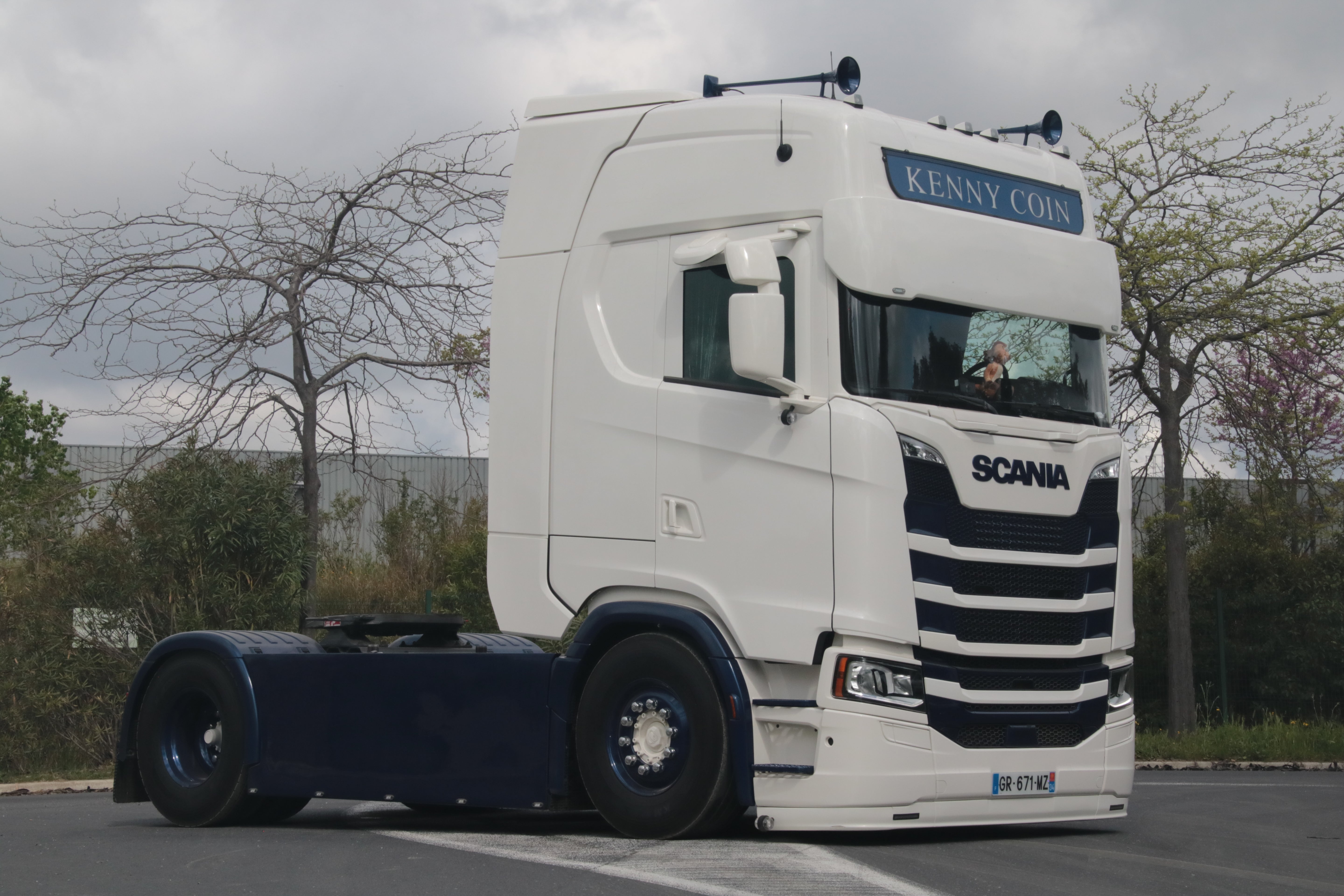 Miniature Ensemble Frigorifique Scania 530S - Lamberet (1:50)