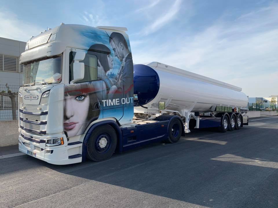 Miniature Scania Time Out (1:50)