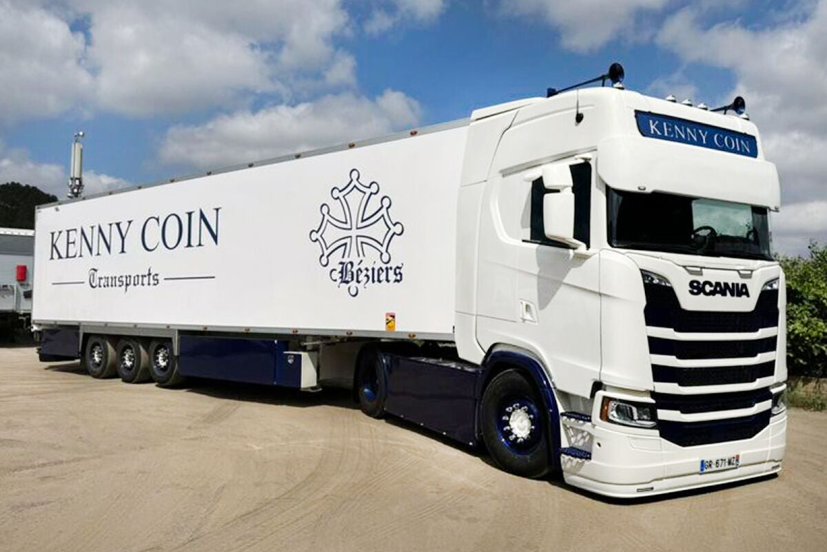 Miniature Ensemble Frigorifique Scania 530S - Lamberet (1:50)